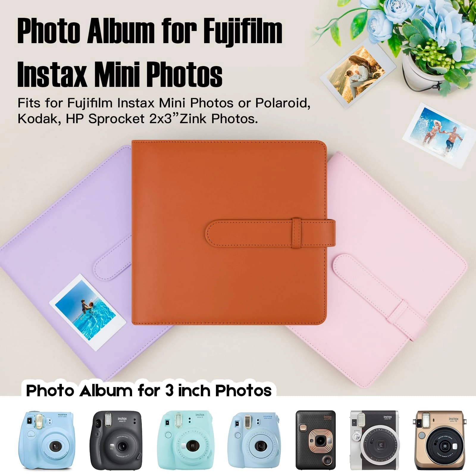 Mini Photo Album - 360 Pockets