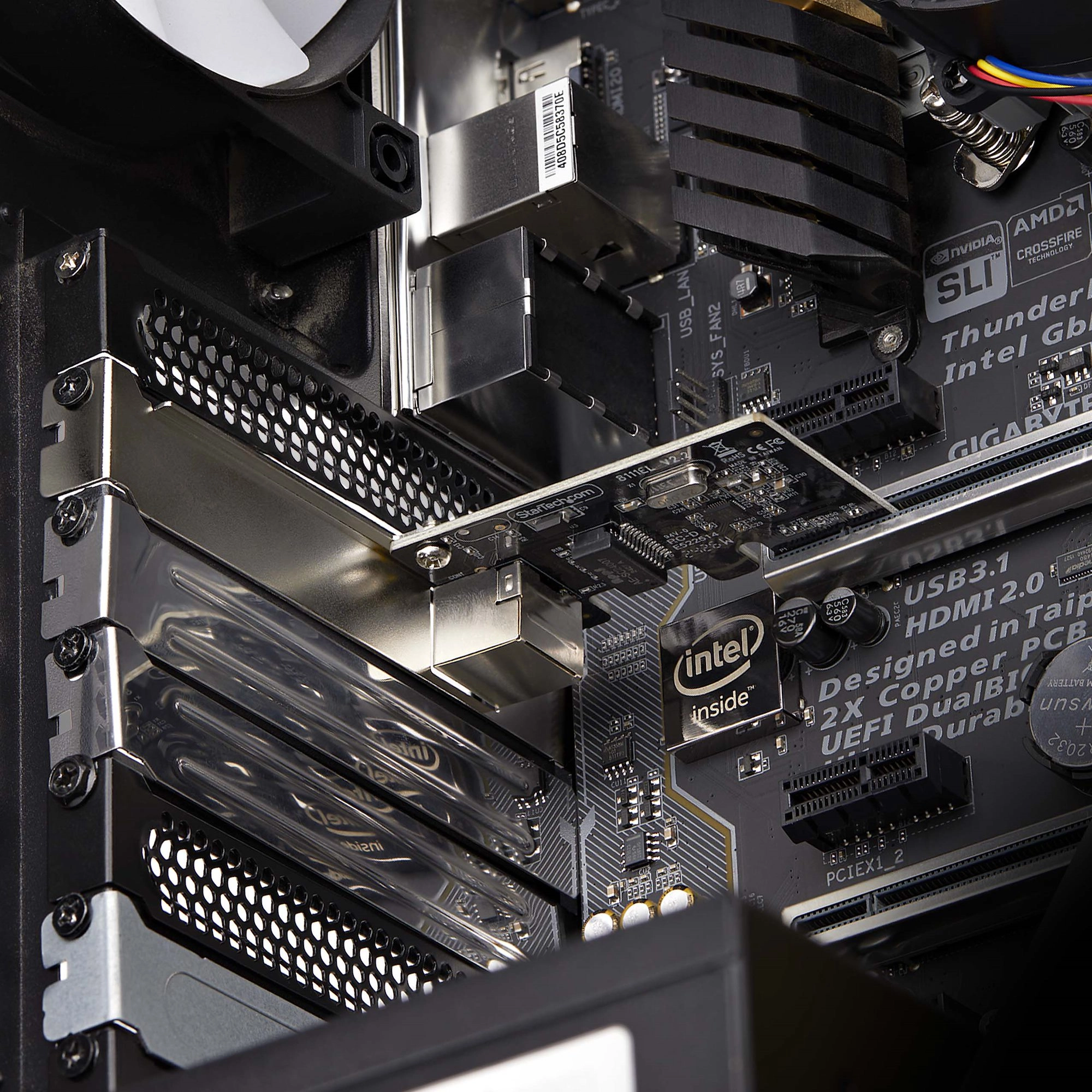 PCI Express Gigabit Ethernet Fiber Network Card