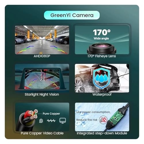 Rear View Camera - Night Vision Wireless 1080P HD