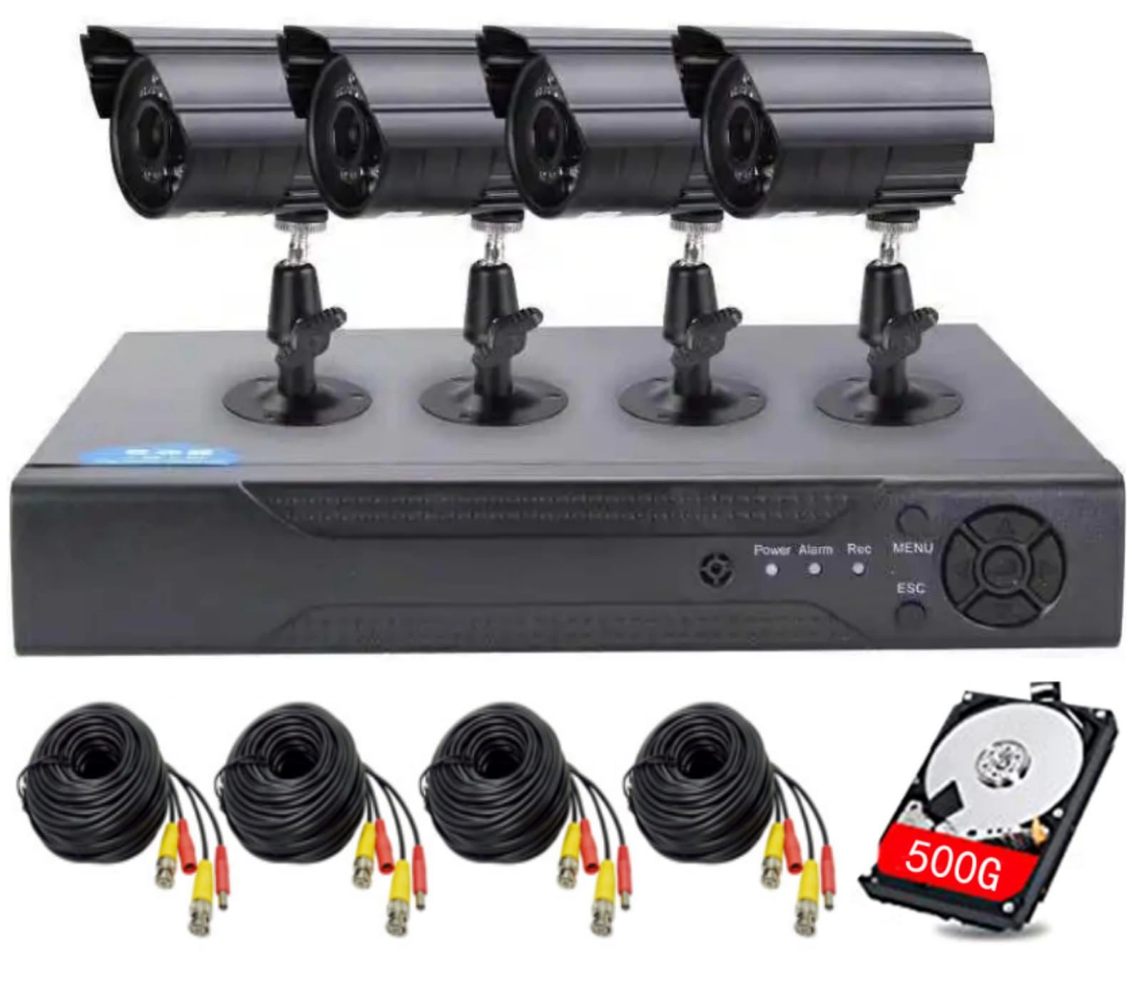 SZKAM 4CH DVR - 500GB 4 channels