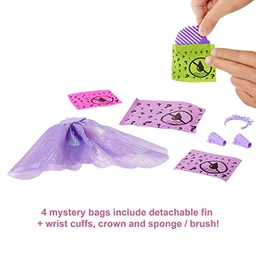 Barbie Color Reveal Rainbow Mermaid Series - 7 piece(s) Plastic