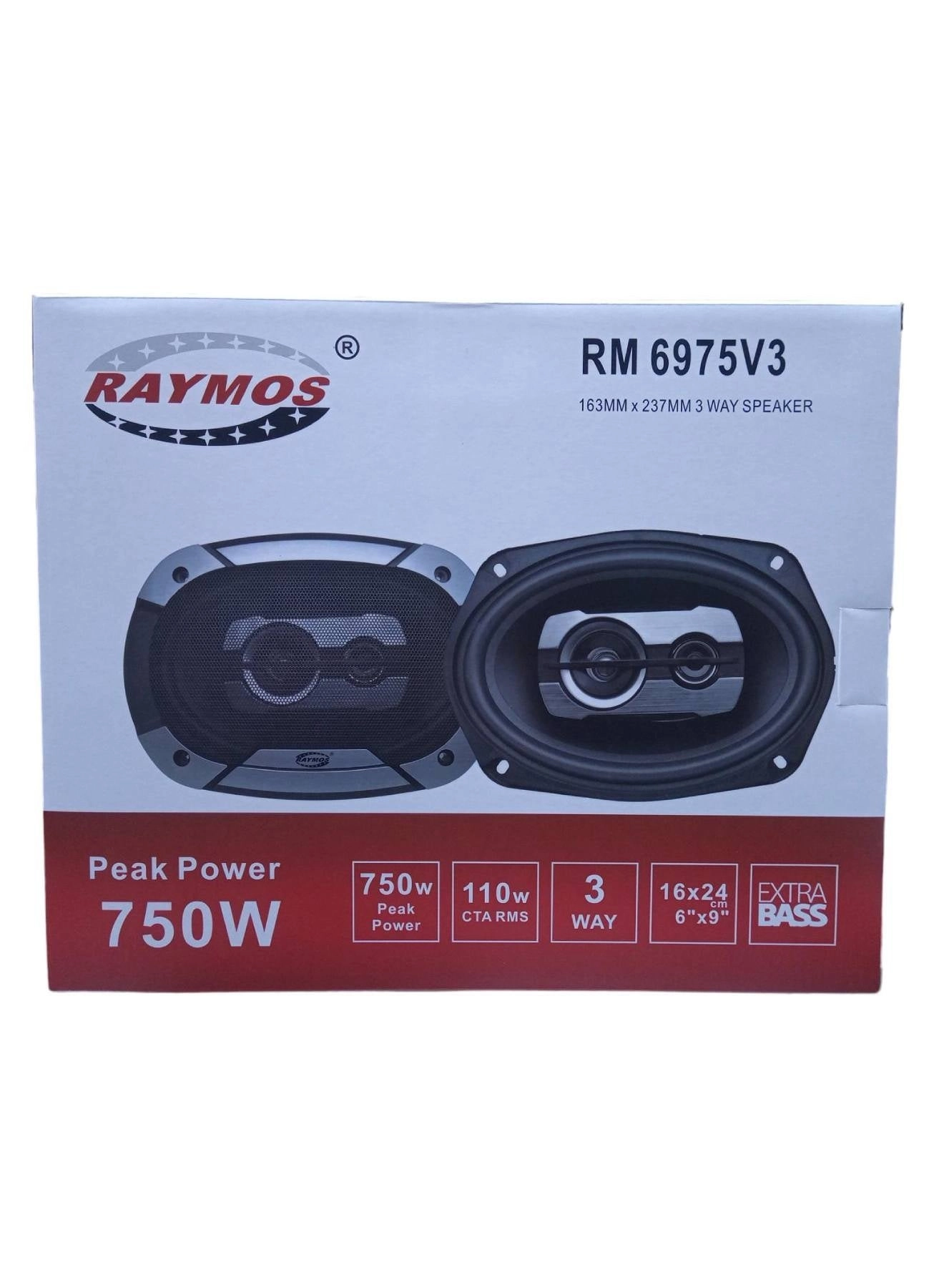 RM-6975V3 - 6" x 9" 3-Way