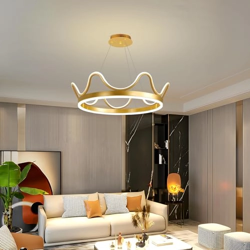 15046 Modern LED Chandelier - warm neutral white Dimmable
