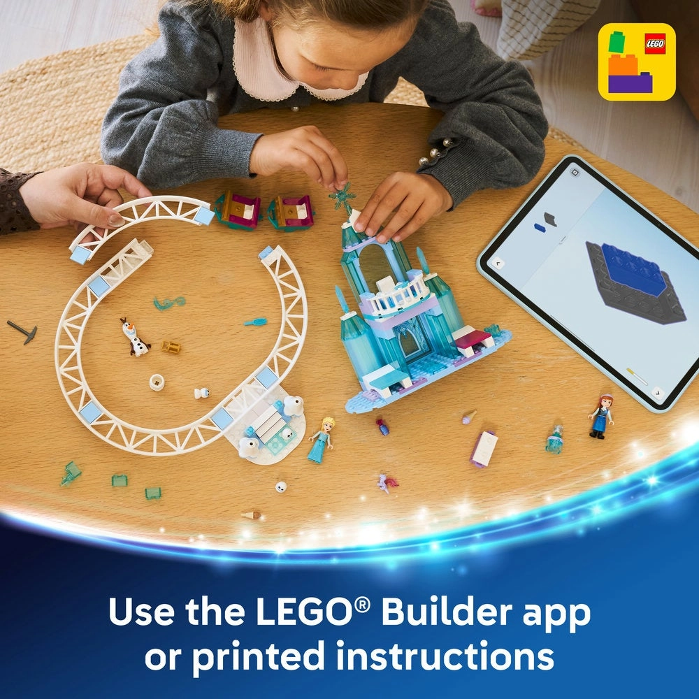 Disney Frozen Elsa's Ice Castle & Snow Ride Adventure (43281)