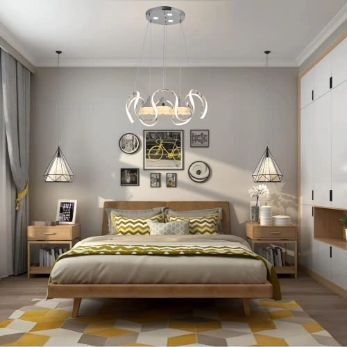 Dimmable LED Chandelier - 3000k to 6000k Dimmable