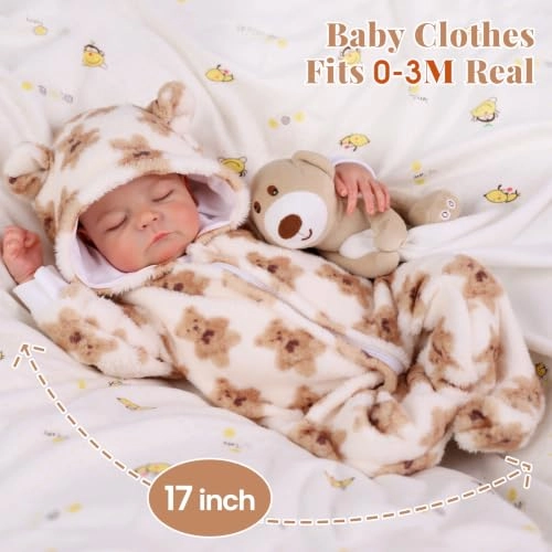 Noah Reborn Baby Doll - 18 inches Cotton Vinyl Boy Ages 3+