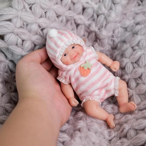 Reborn Baby Doll - 6 inch Silicone