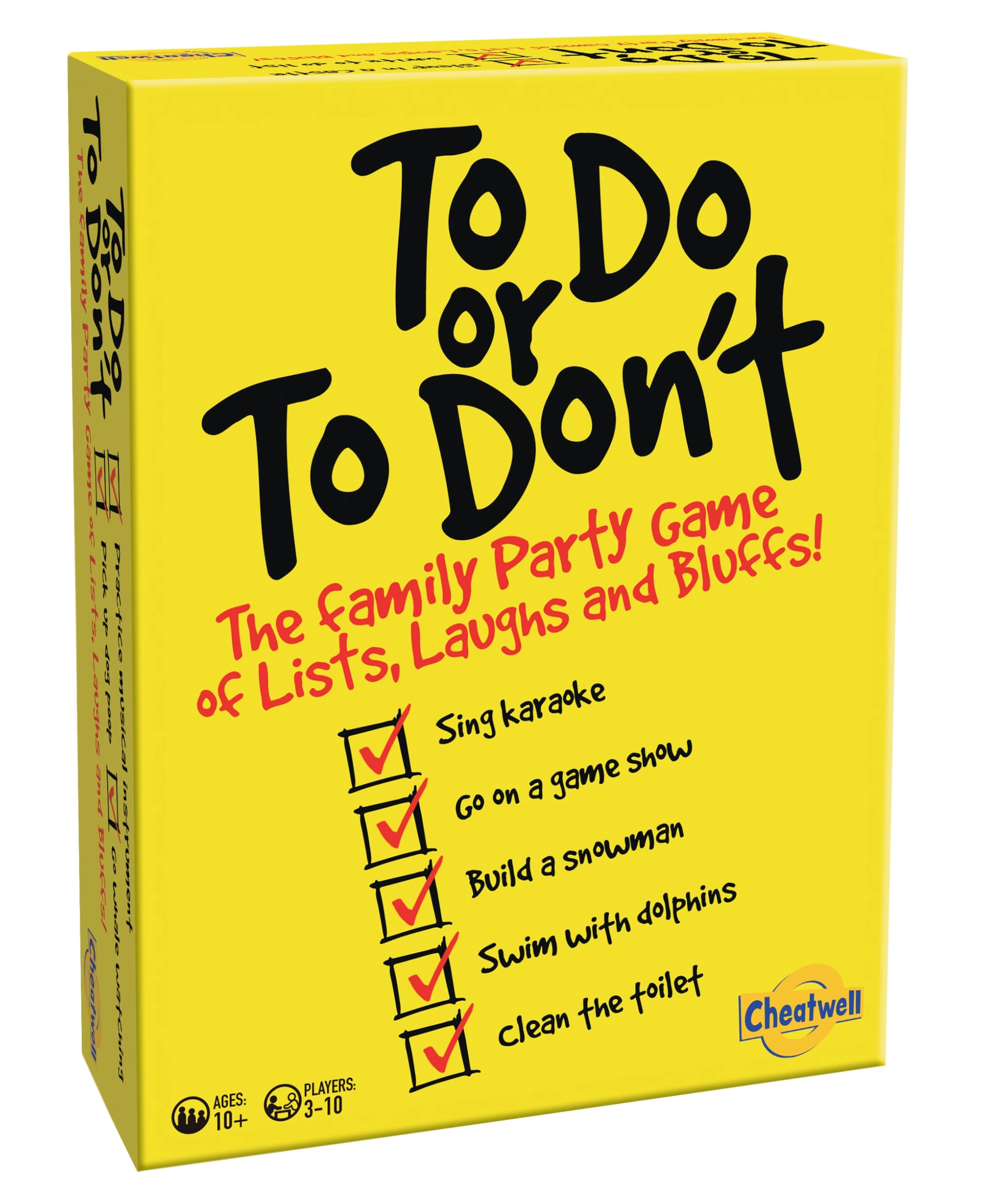 Cheatwell Games To Do Or To Don't - English 10+