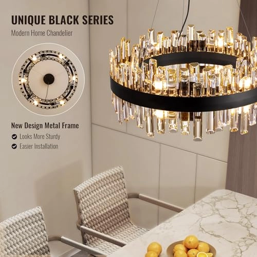 Crystal Chandelier - Max 59''(150cm)