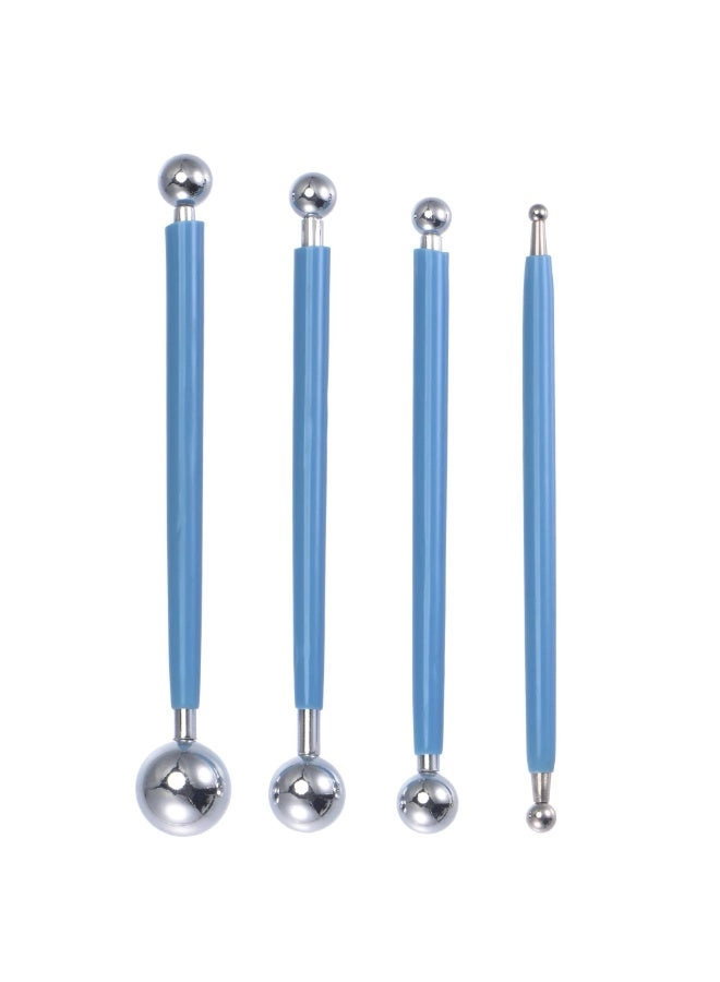 Mordely Clay Sculpture Tools - Stainless Steel 4 Pcs
