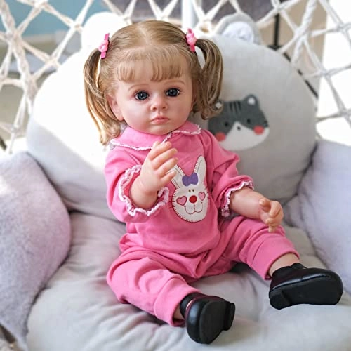 Reborn Baby Doll - 55 cm silicone vinyl
