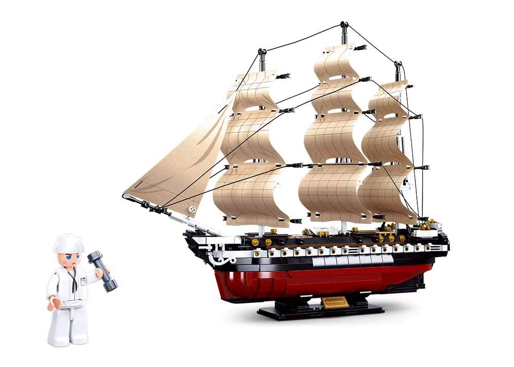 Sluban USS Frigate Model Kit - 1:170