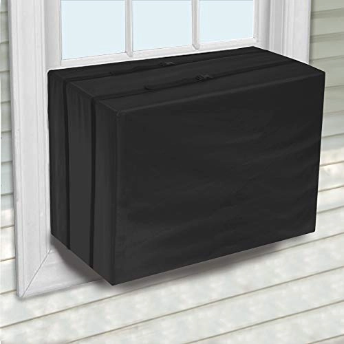 Window Air Conditioner Cover - Fits Most 12,000 - 15,000 BTU Window Air Conditioner Units.