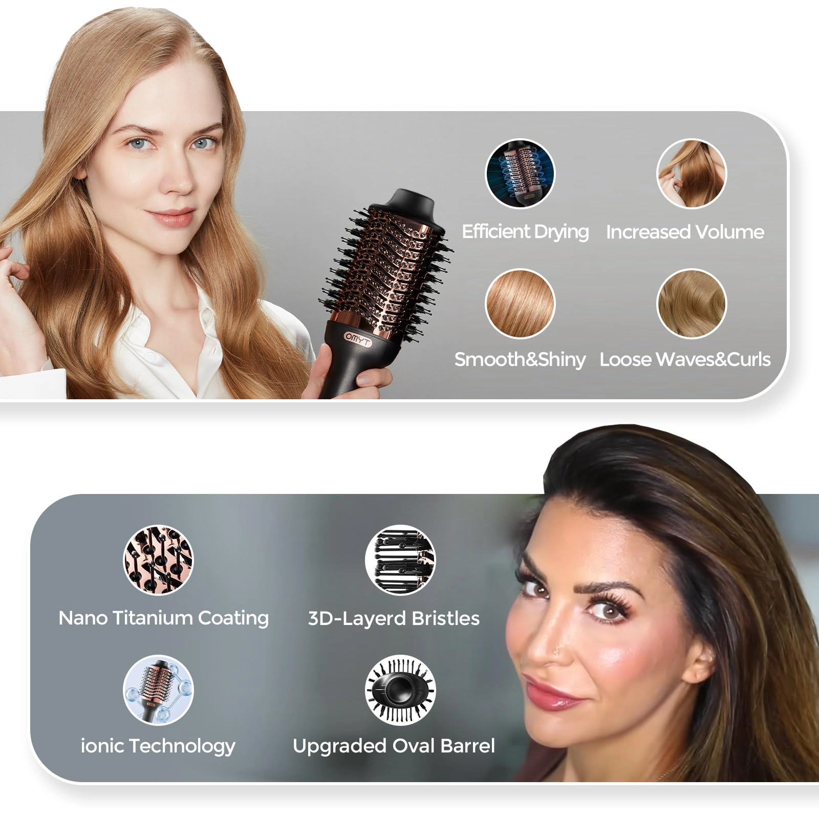 Volumizer - 4 in 1 1200W Gold