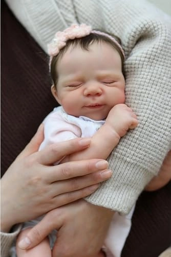 Reborn Baby Doll - 18 Inch Vinyl Girl