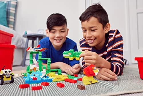 Construction Themed Brick Set - 100 pcs Pack