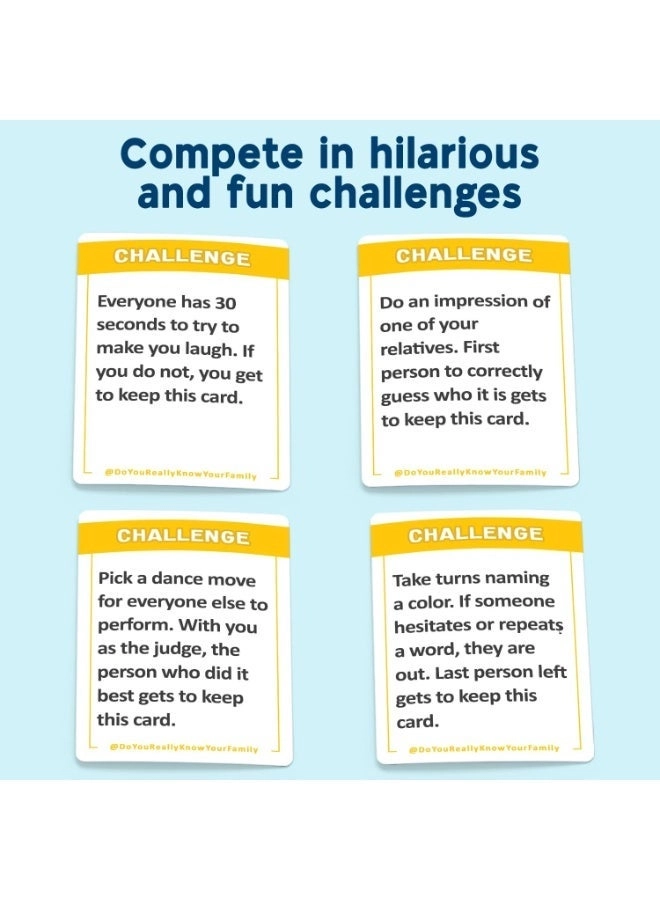 Do You Really Know Your Family - Card Game