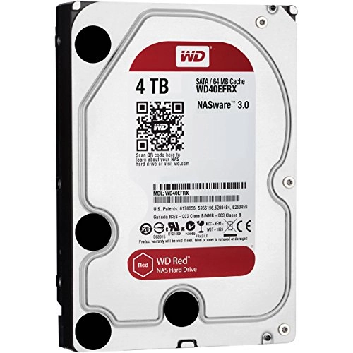 WD Red 3.5" 5400rpm 256MB SATA 6Gb/s (WD40EFAX) - 4TB