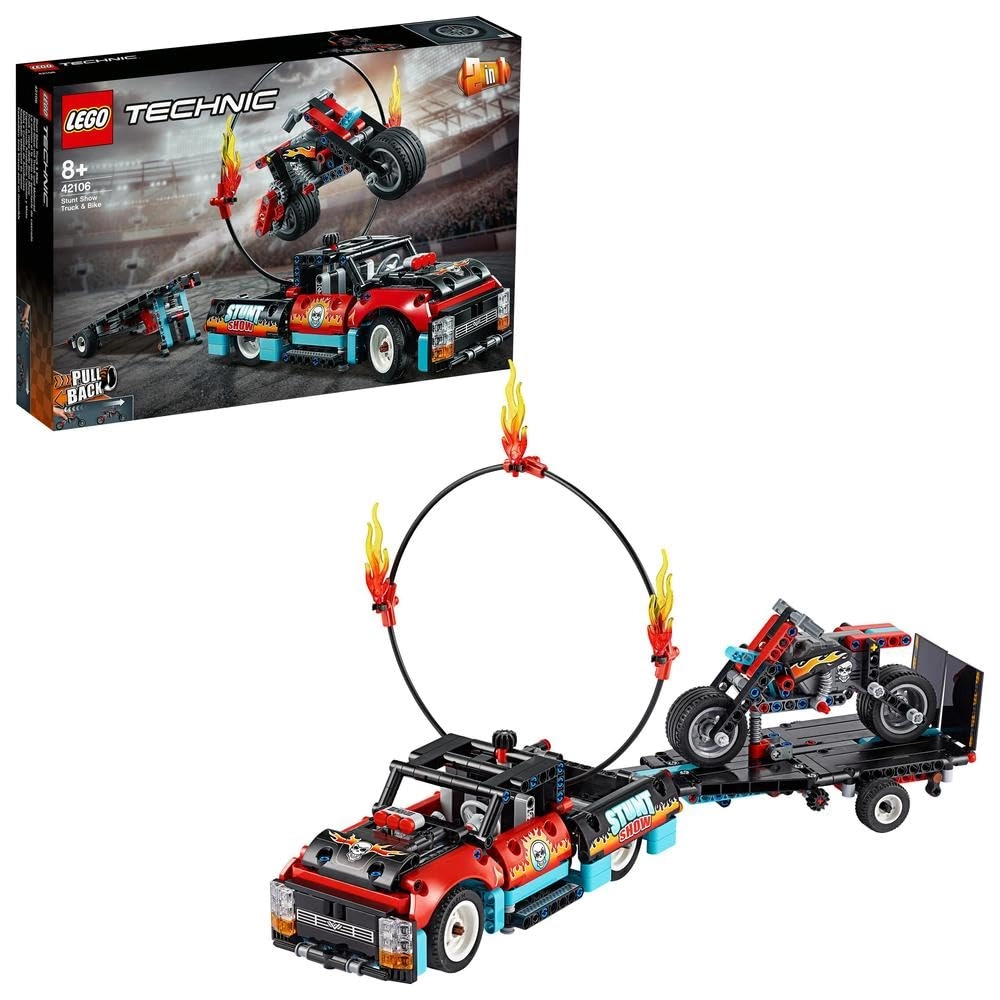 LEGO Technic Stunt Show Truck and Bike (42106)