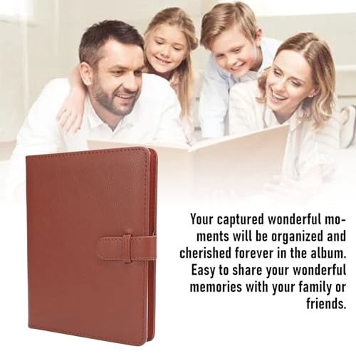 5" 80 Pockets PU Leather Photo Album