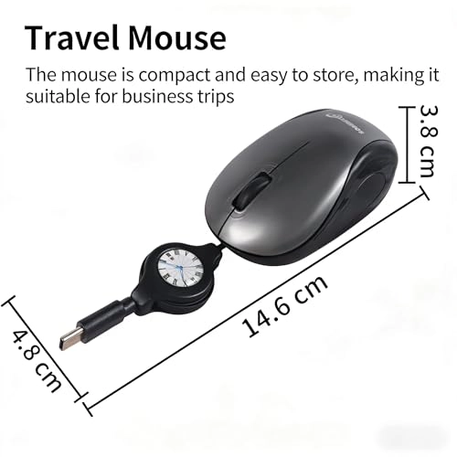 Wired USB C Mouse - USB