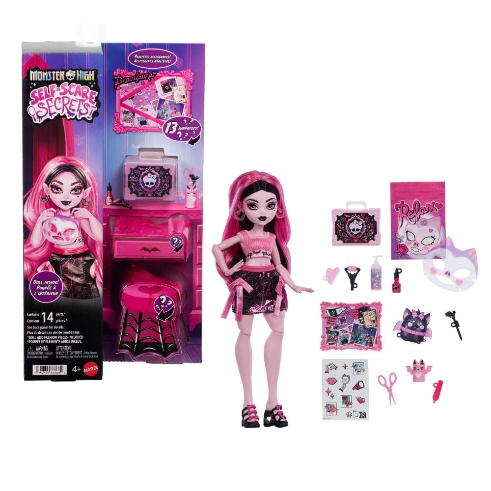 Mattel Draculaura Doll - JHK43 Multi-coloured
