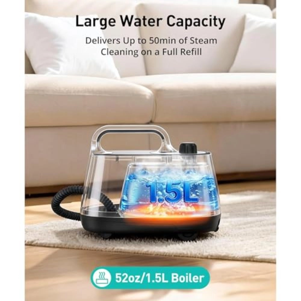 Steam Cleaner - 4bar 1.5 Liters