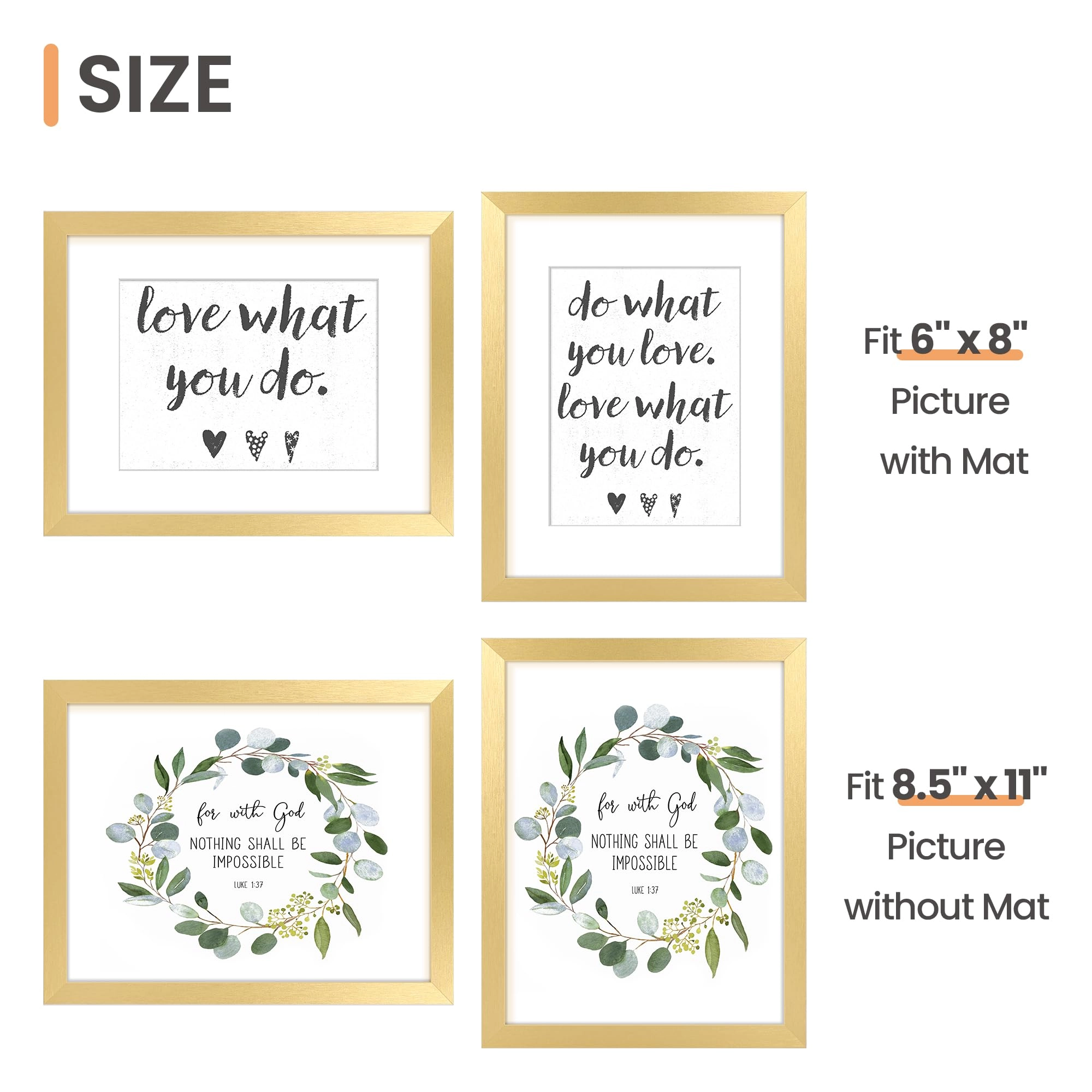 Picture Frame - 8.5x11