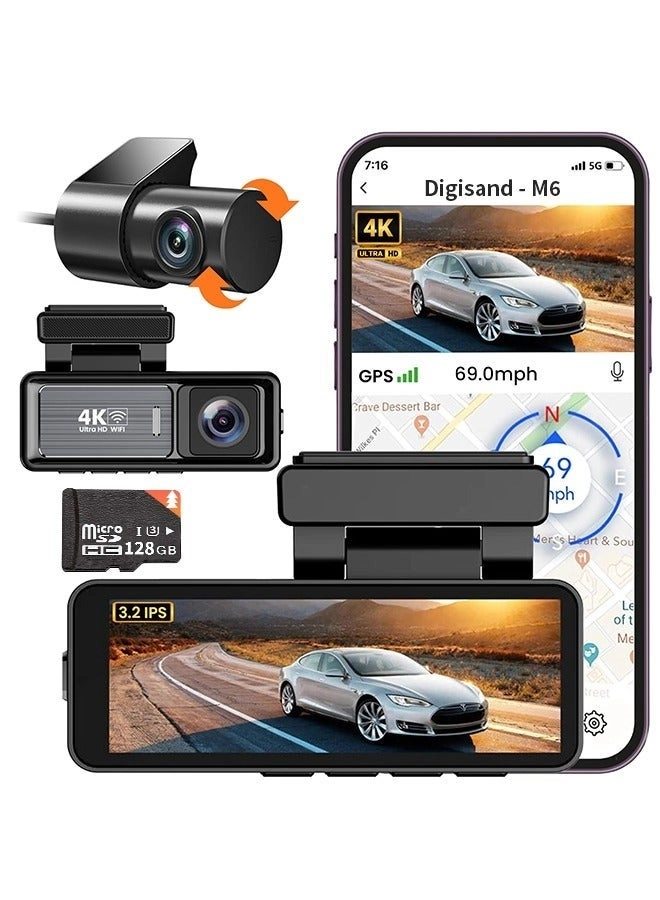Digisand Dash Cam 4K