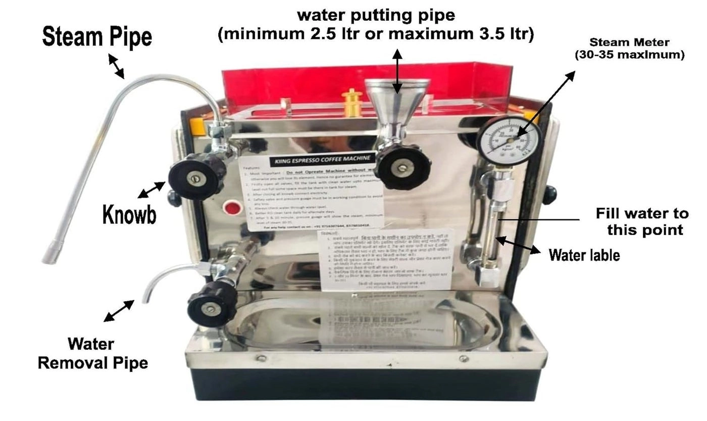 Espresso - 14 inch 45 Liter 160 Cups
