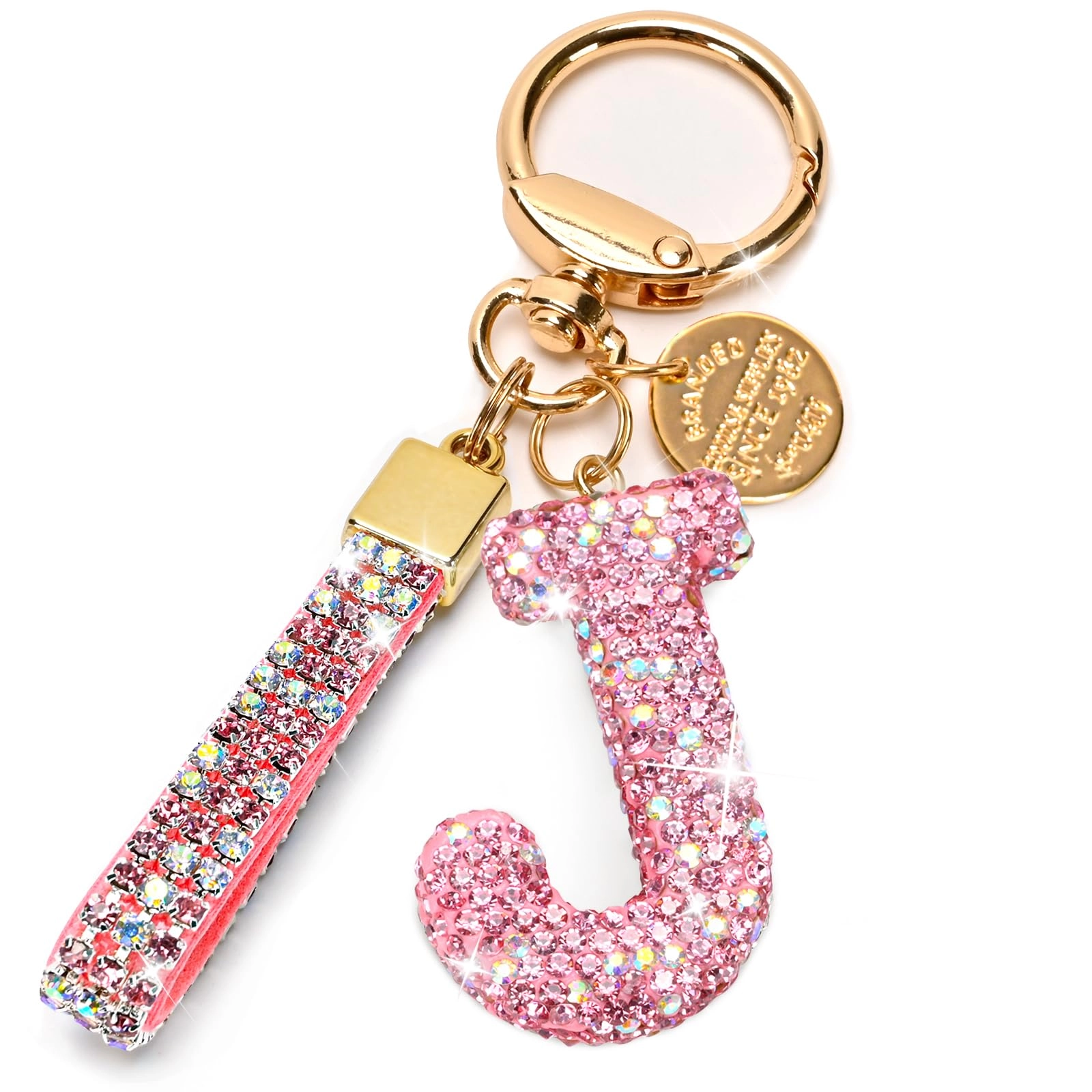 Initial Letter Keychain