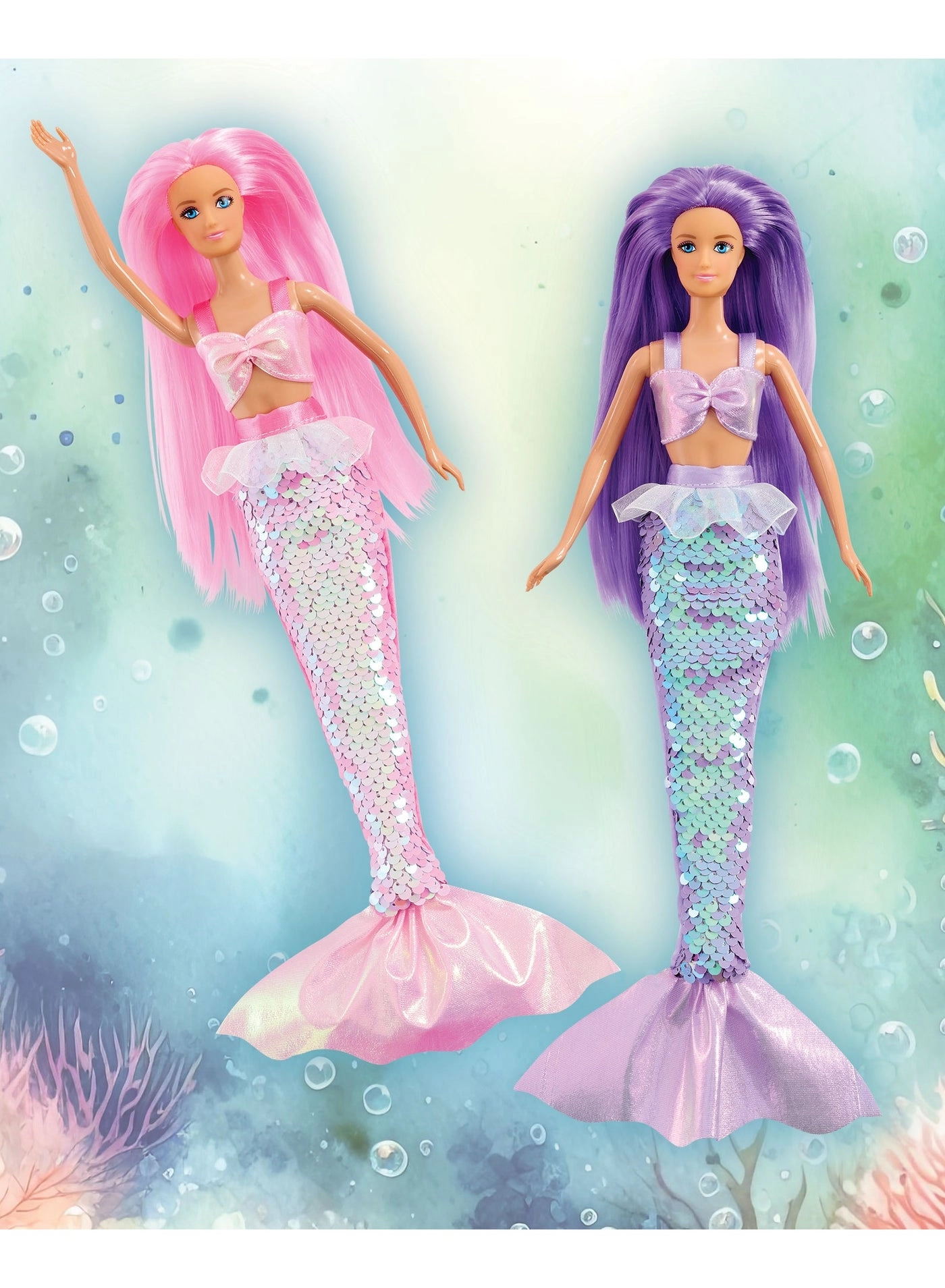 Mermaid Doll Friends - 33cm Assorted Ages 3+