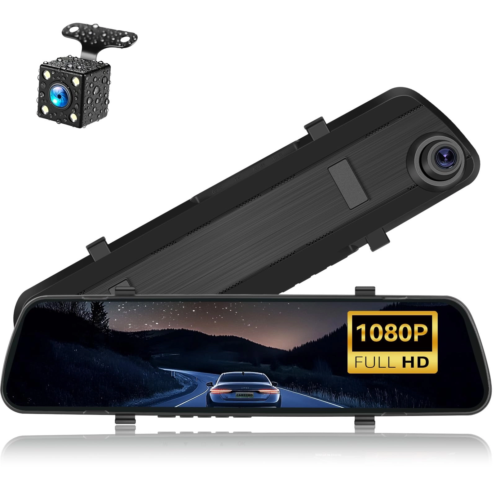 Mirror Dash Cam - 1080P