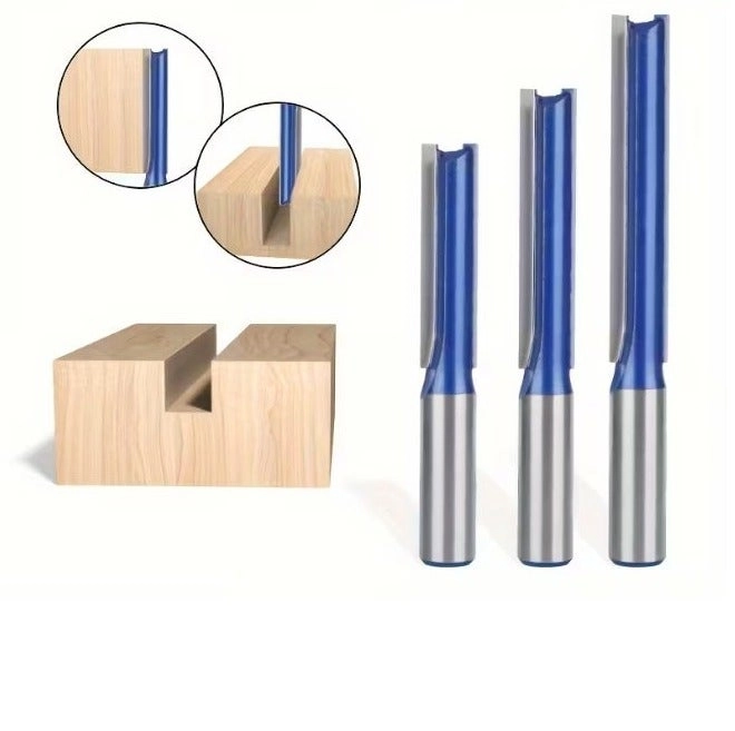 Double Flute Straight Router Bit - 12x75MM 12mm