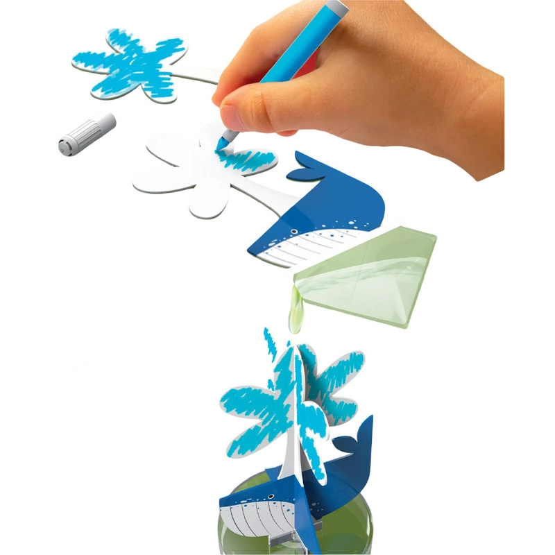 Discovery Paper Crystal Sea Creations Chemistry - 8 years+ 13 pieces