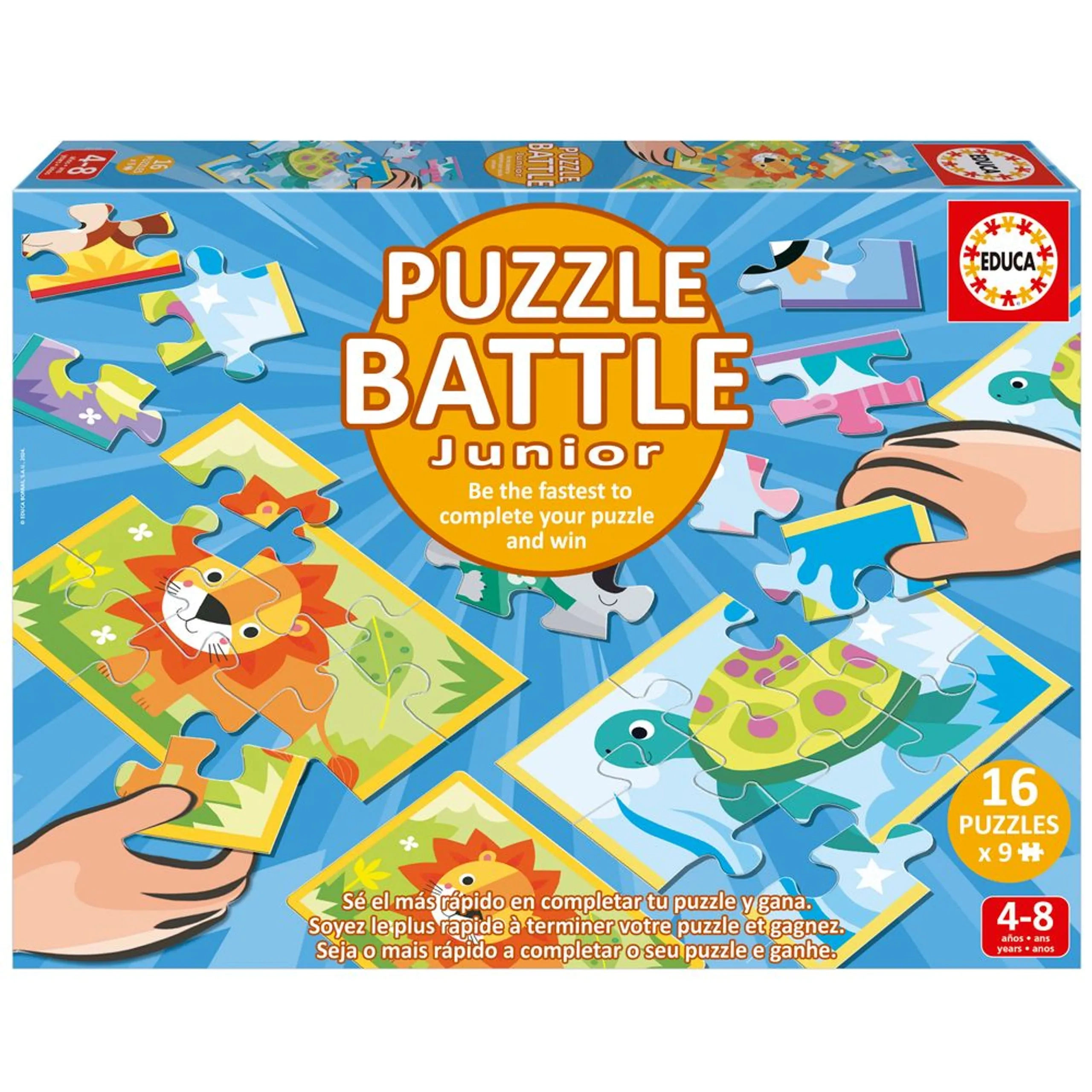 Educa Animals Puzzle (5413458-20116) - 144 pcs