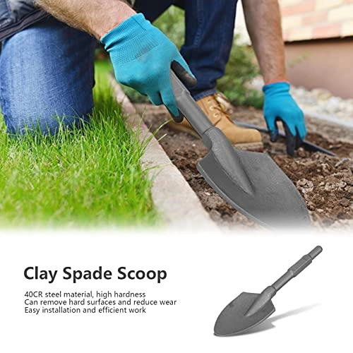 Clay Spade - 40CR steel 1-1/8in