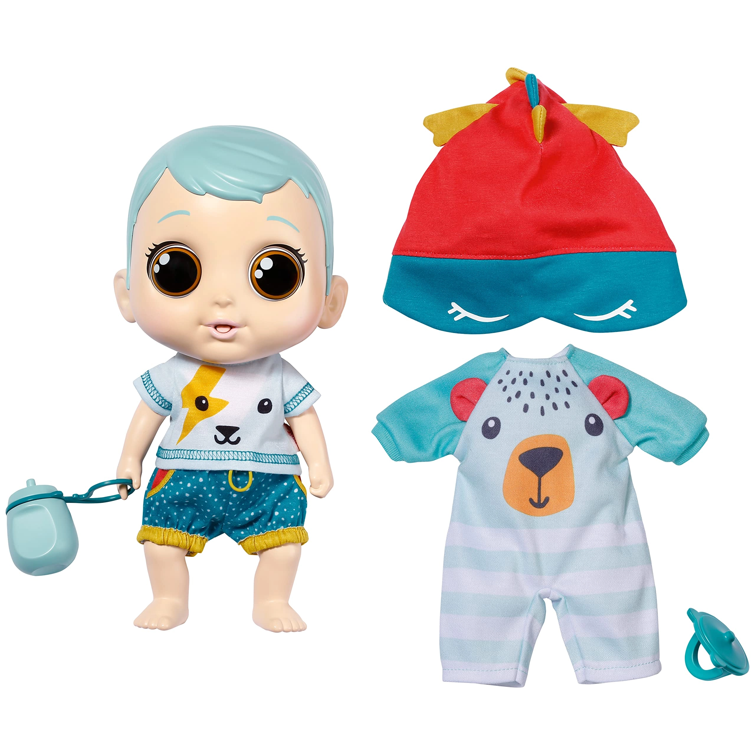 Zapf Baby Luca Doll - 30cm Plastic Yellow Hair