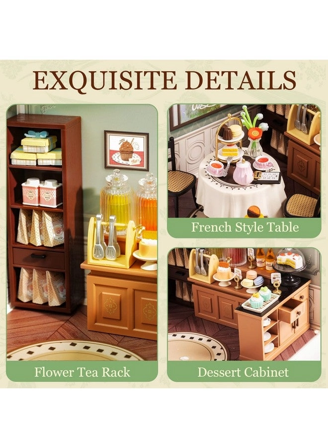 Miniature Plastic House - Diy With Led Sweet Sips Tea