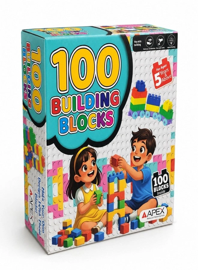 Apex Media and Marketing India Building Blocks Set - 100 pcs