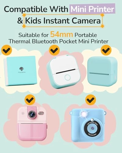 Kids Camera Paper Roll Refill - 3 rolls 2.2*236 inches