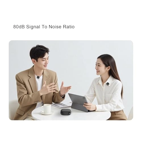 AI Noise Reduction Wireless Microphone - 2 Microphones