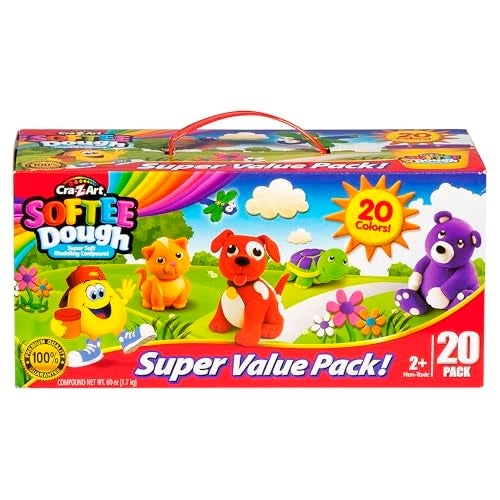 Cra-Z-Art Giant Color Craze - Softee Dough 20pcs.