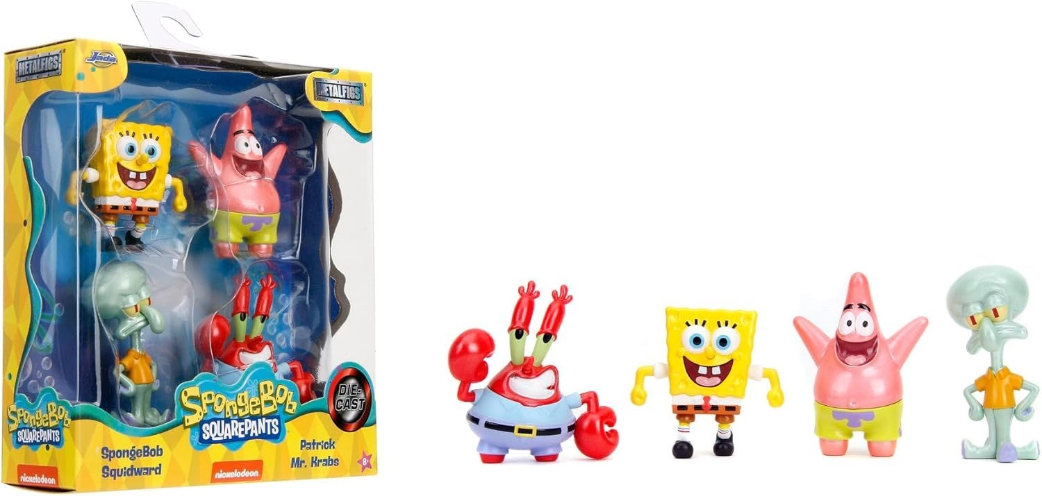 Sponge Bob 4-Pack Figures (sim-253252042) 4 pcs