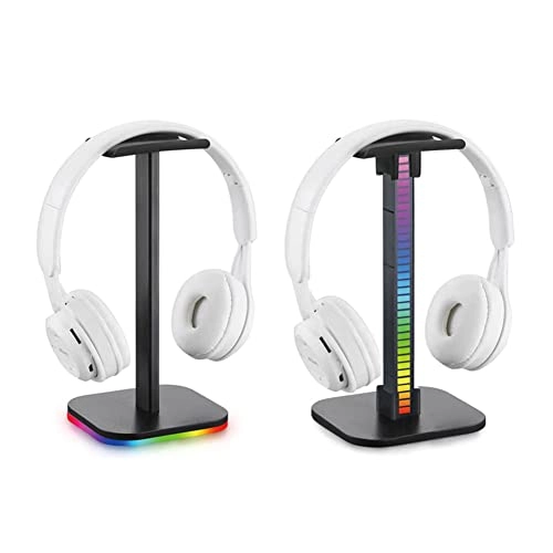 Headphone Stand for Headset - RGB USB Pickup Light