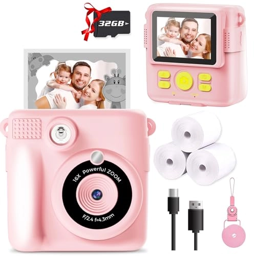 XT-Kids Camera - 1080P Instant Print