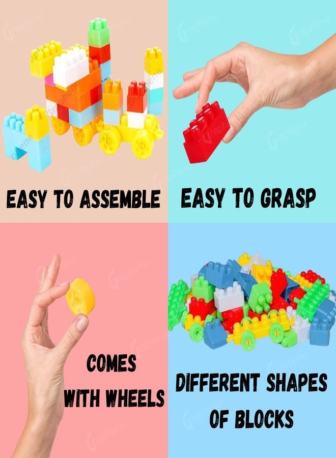 Building and Construction Block Set - 250 pcs