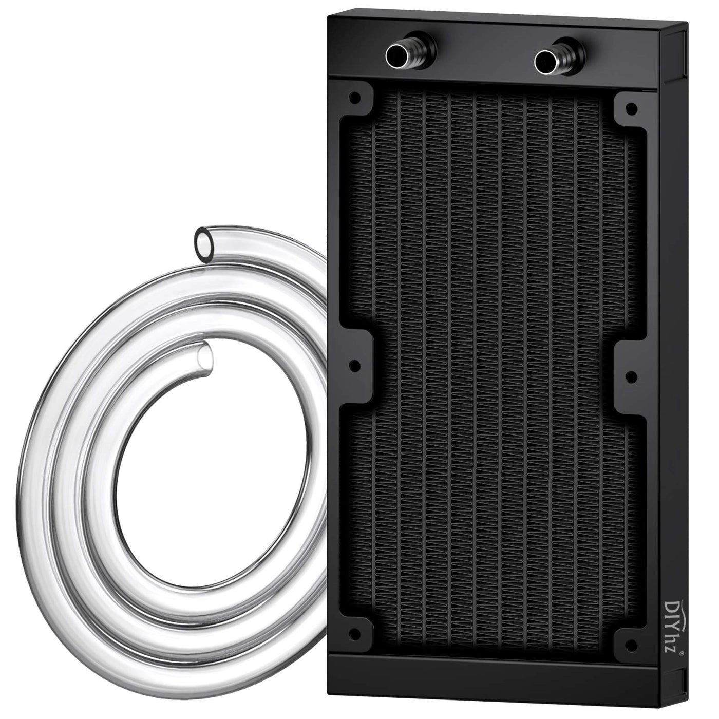 DIYhz CPU PC Water Cooling Radiator - Fanless 120mm