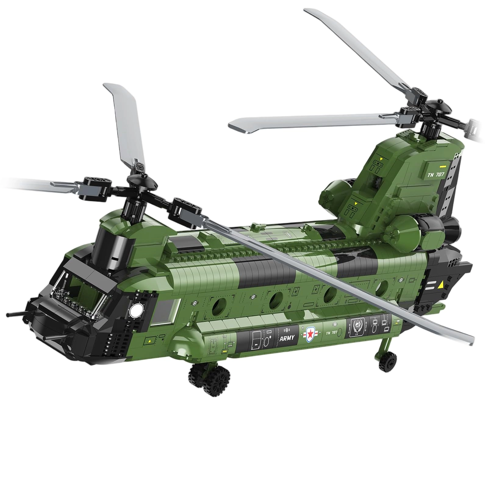 Shenzhen Aifu Network Technology Co.,Ltd CH-47 Helicopter - Green Vehicle