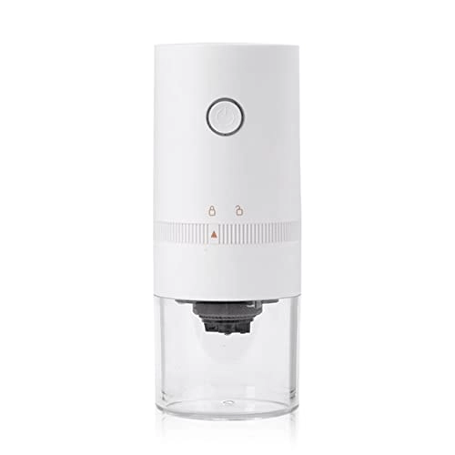 Electric Coffee Grinder - USB Rechargeable Conical Burr